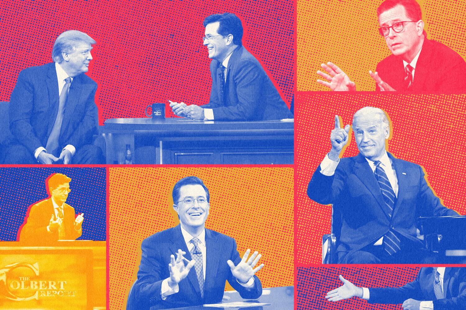 Commentary: Stephen Colbert was the perfect unprecedented host for unprecedented times