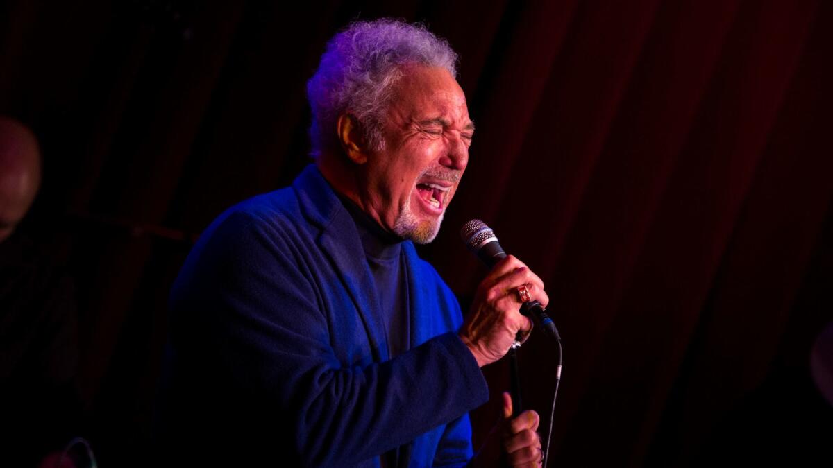 Grammy-winning artist Tom Jones is seeking $8 million for his lavish villa in guard-gated Mulholland Estates.