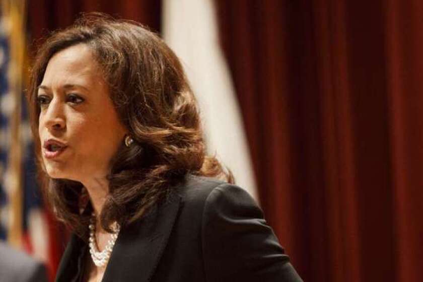 California Atty. Gen. Kamala Harris is among the nine state attorneys general, all Democrats, who signed the letter calling for DeMarco's ouster.