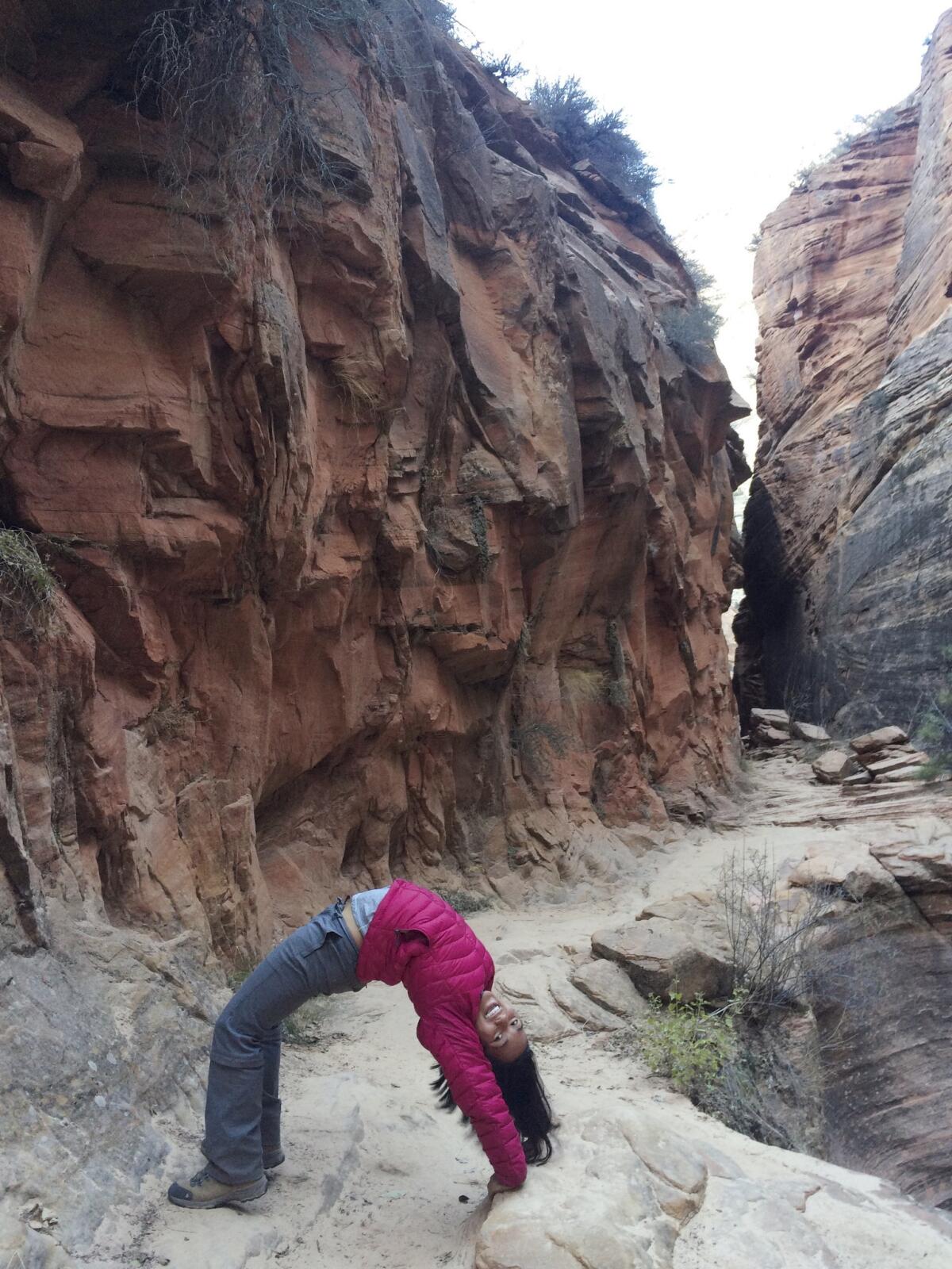 Mabelle Theresa Denuna (@mabelletheresa), "#AdventuresOfMabelle, Zion National Park," 2015 (Mabelle Theresa Denuna)