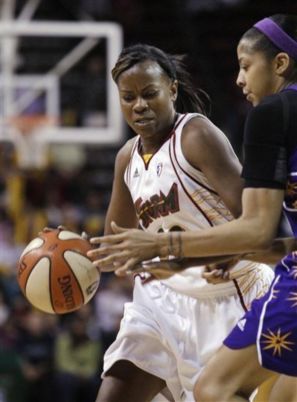 WNBA: Sparks' Candace Parker is on Shock's mind