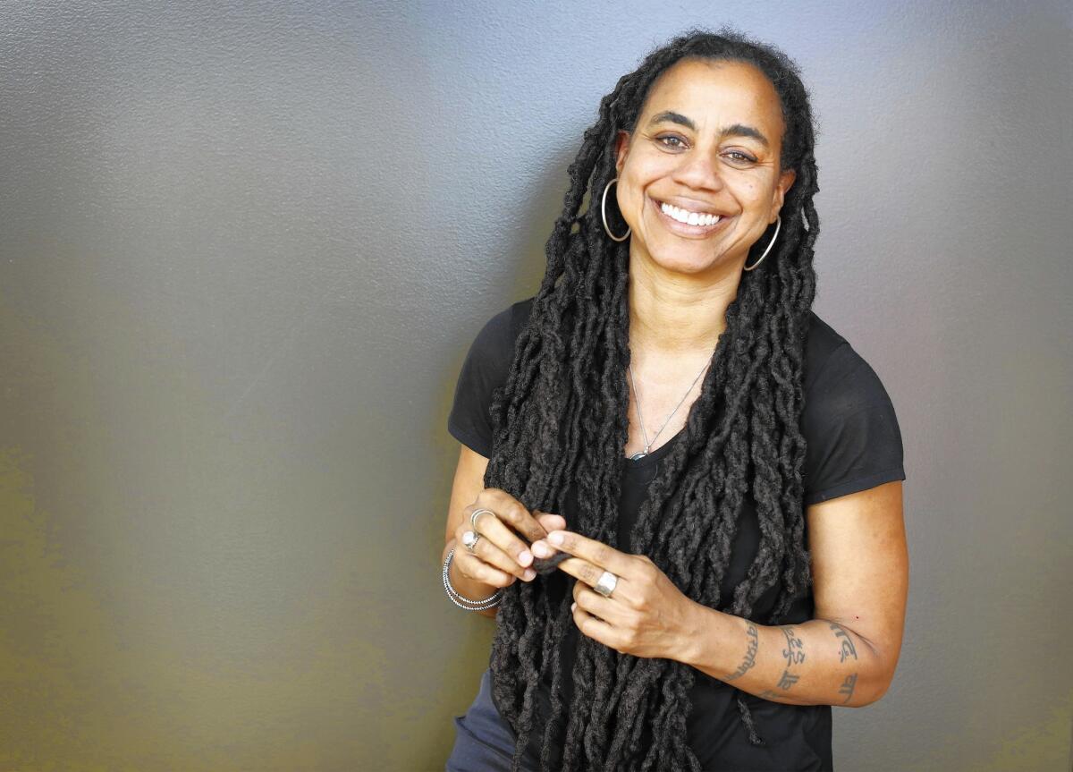 A portrait of Pulitzer Prize-winning playwright Suzan-Lori Parks