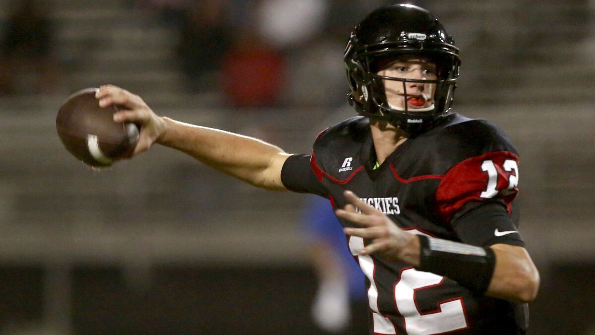 Corona Centennial quarterback Tanner McKee says Stanford was "the best fit."