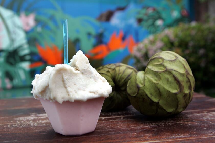 Recipe: Cherimoya gelato