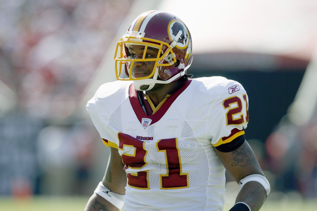 Washington safety Sean Taylor on the field during a game against the Buccaneers in 2006.