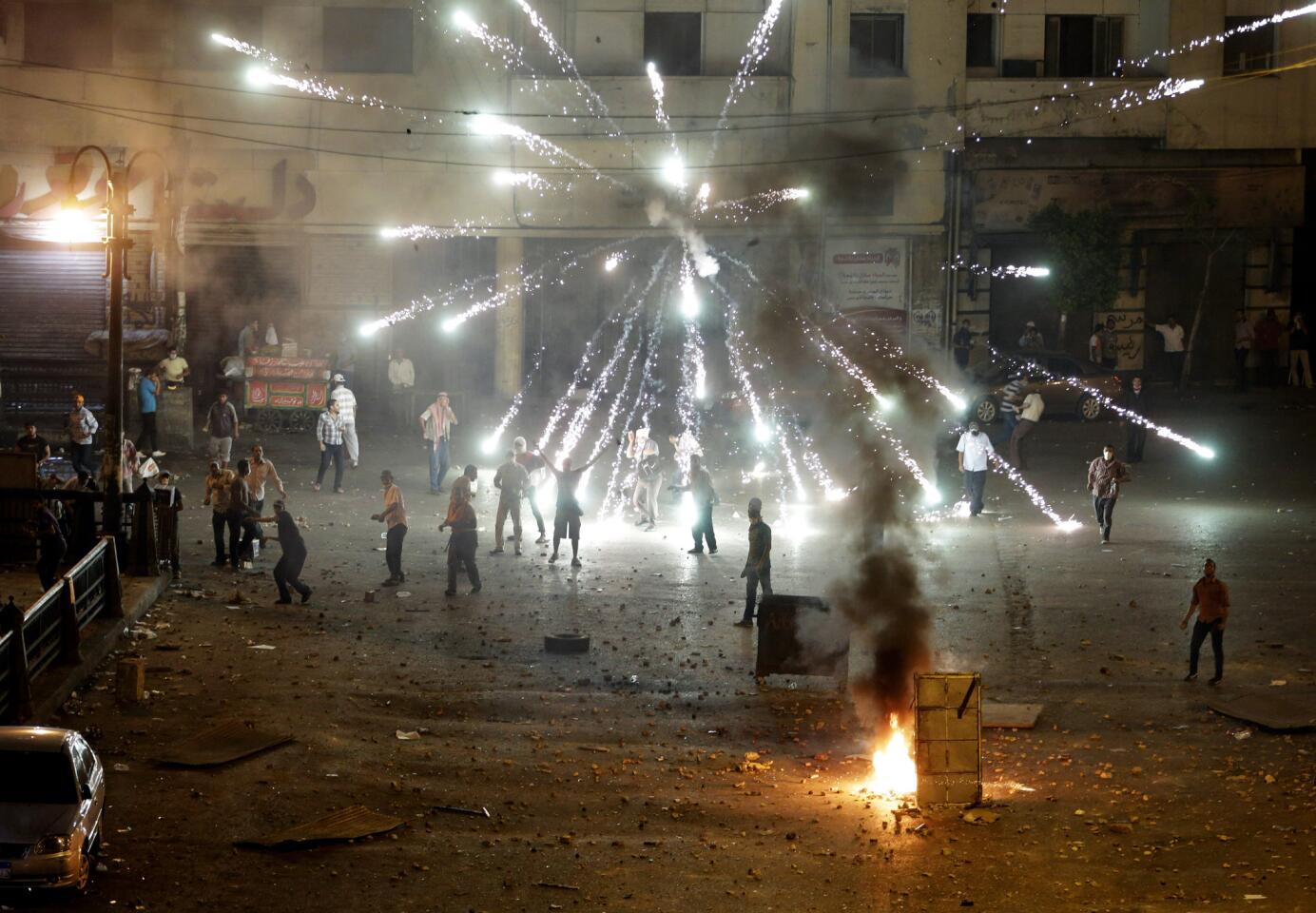 July 15: Fireworks in Cairo