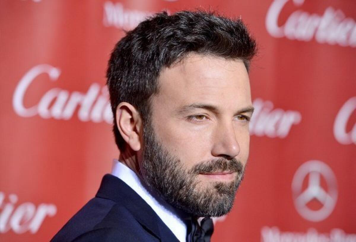 Actor/director Ben Affleck arrives at the 24th annual Palm Springs International Film Festival Awards Gala at the Palm Springs Convention Center on Saturday.