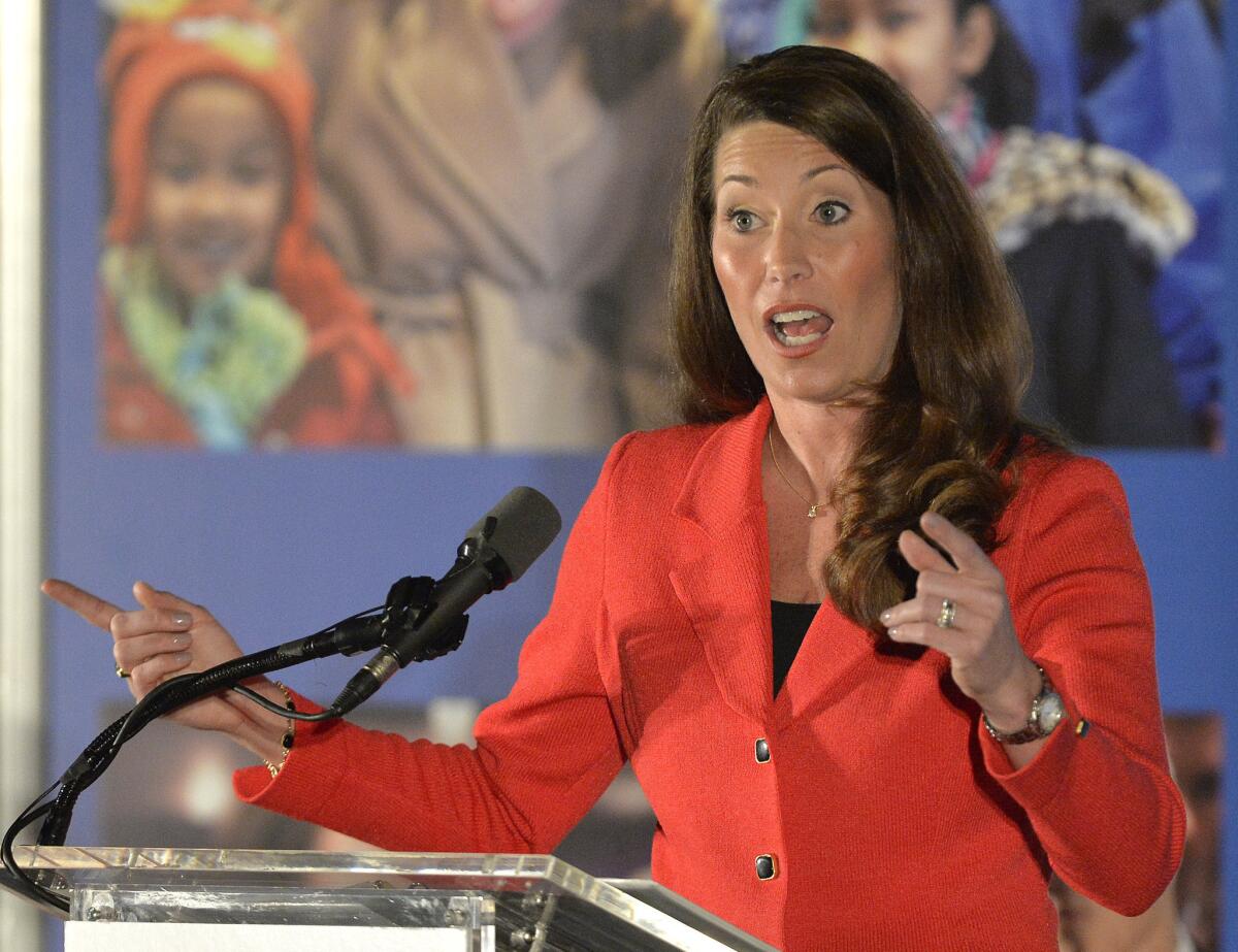 Alison Lundergan Grimes, the likely Democratic candidate for Senate Republican Leader Mitch McConnell's seat in Kentucky, told the Washington Post last week: "When I put ... my heels on, it's about kicking butt for the people of this state, especially the women."