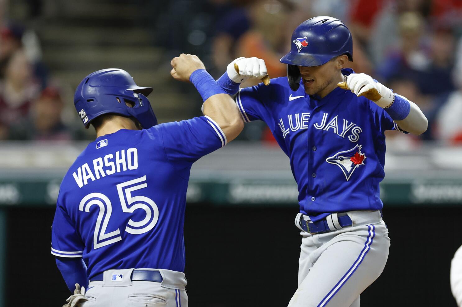 Biggio's homer sends Blue Jays to 3-1 win over Guardians after Ryu exits  with knee injury - The San Diego Union-Tribune