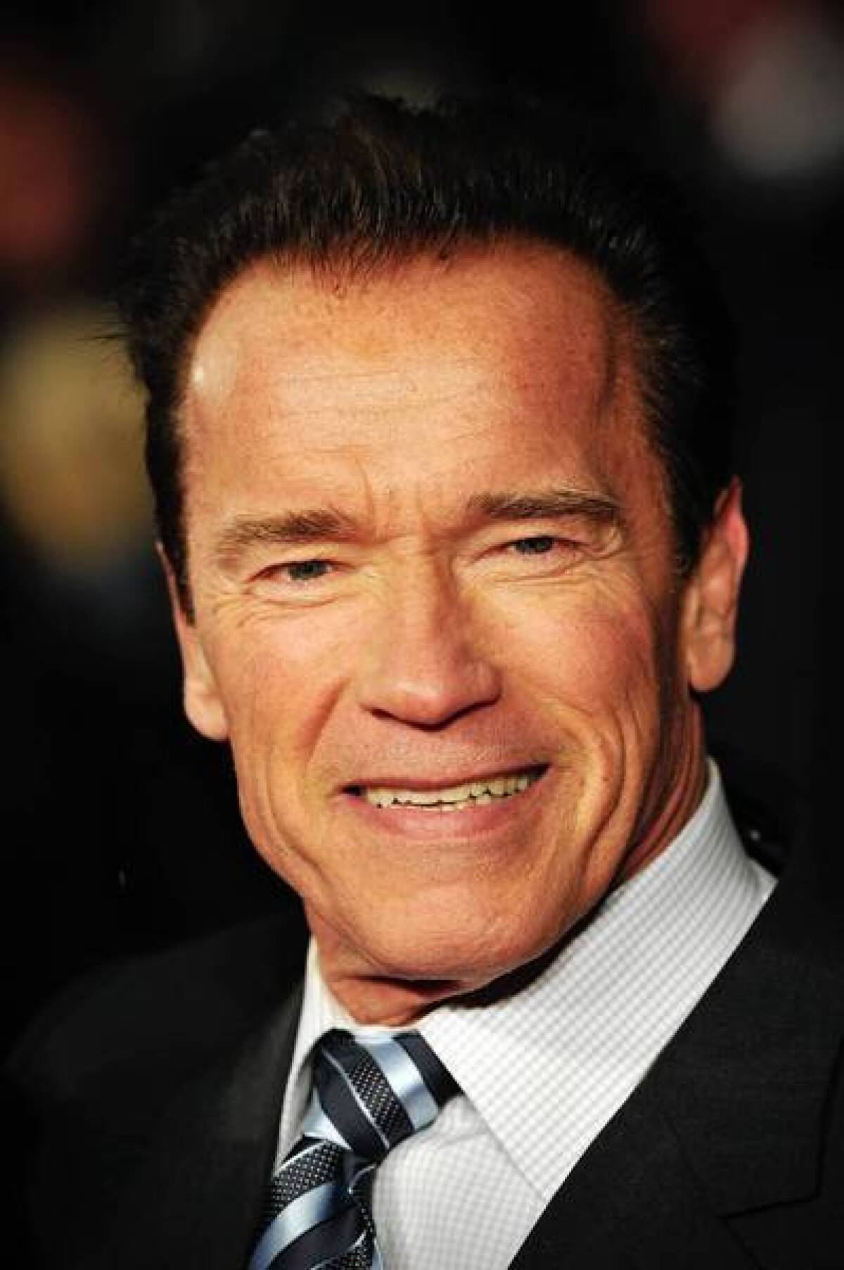 Arnold Schwarzenegger said he was excited to revive his former magazine gig.