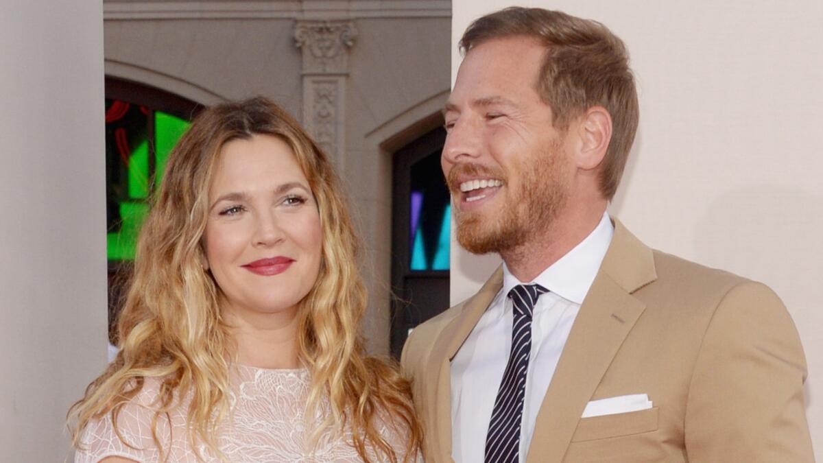 Drew Barrymore and Will Kopelman at the Hollywood premiere of "Blended" in 2014.
