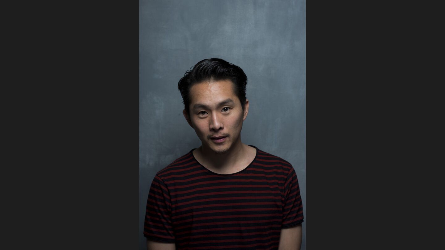 Director and actor Justin Chon of the film, "Gook."