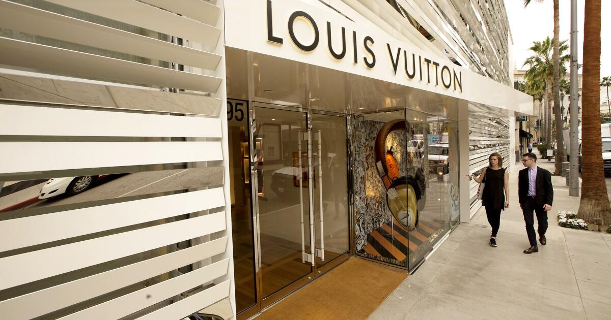 Louis Vuitton's Rodeo Drive renovation a mix of classic and cool - Los  Angeles Times