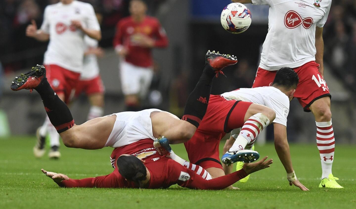 English League Cup final - Manchester United vs Southampton