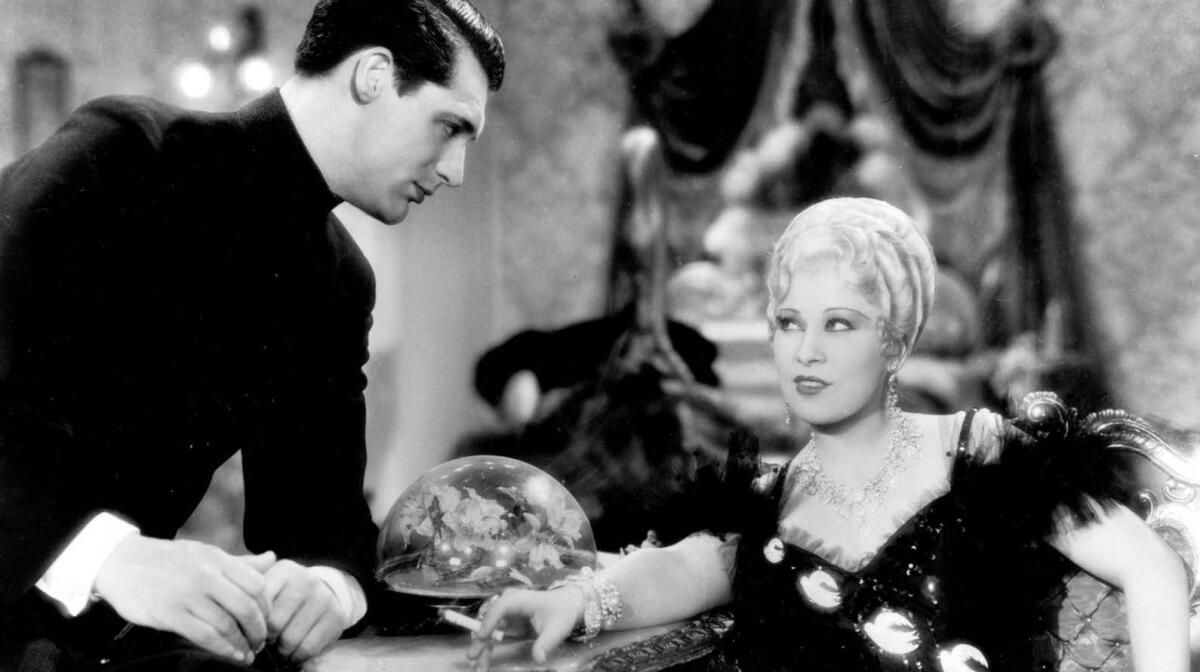 Cary Grant and Mae West in Lowell Sherman's "She Done Him Wrong."