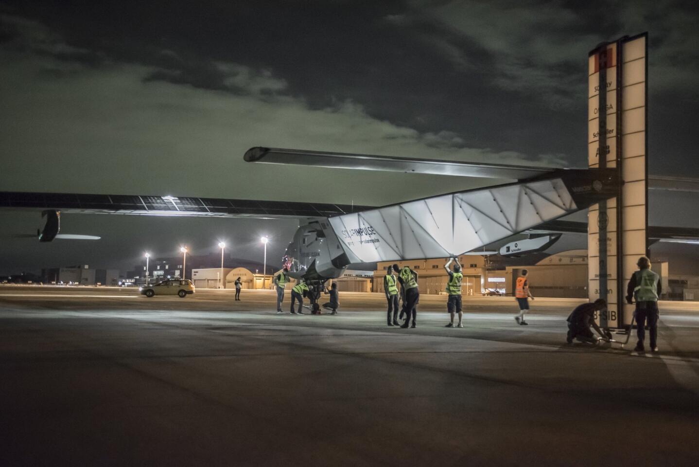 Solar Impulse 2's record-breaking flight
