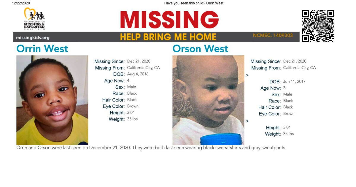 Authorities search field in Bakersfield for 2 boys missing since ...