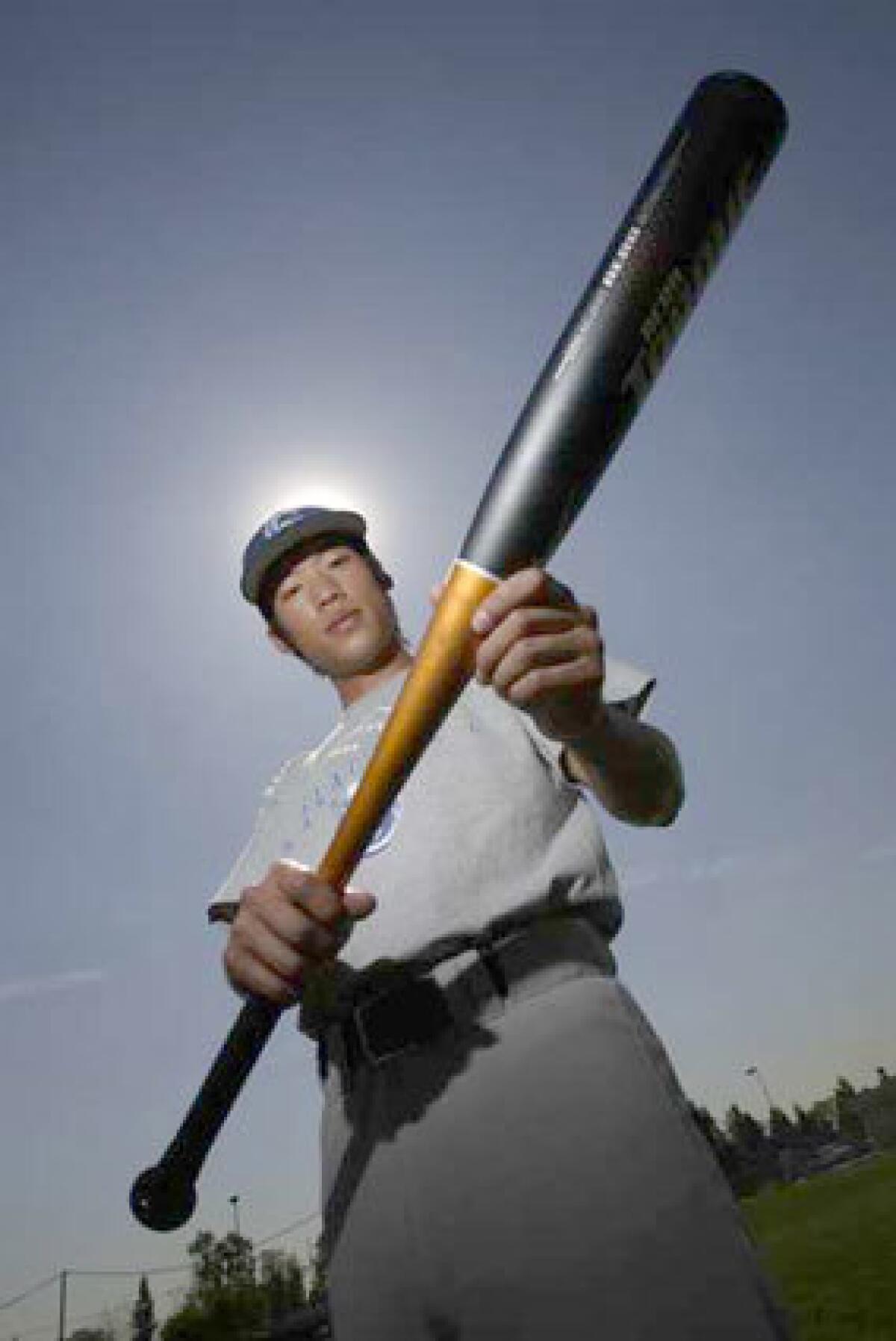 Gahr shortstop Joe Park wasn't allowed to play baseball until he was 12.
