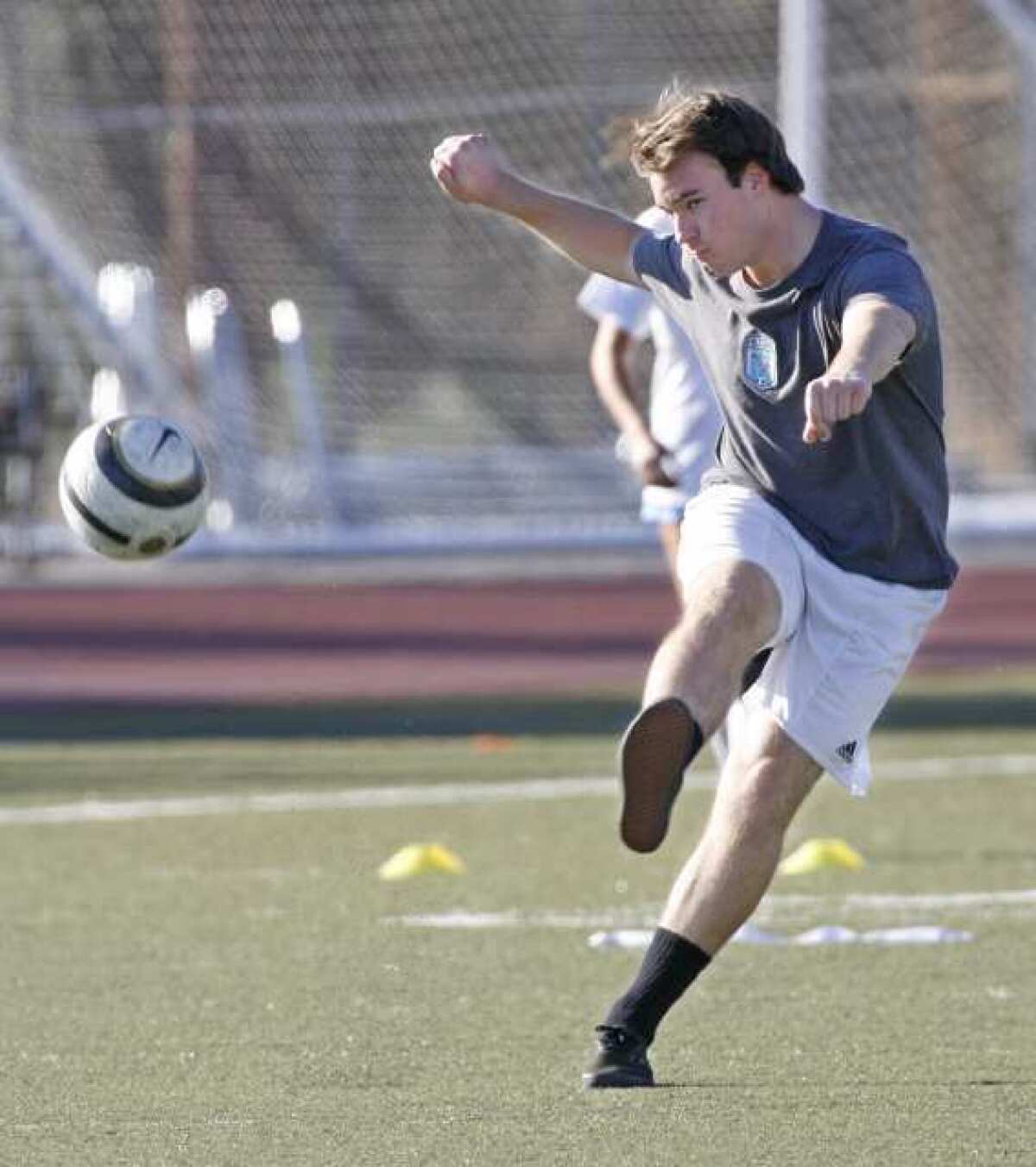 ARCHIVE PHOTO: Led by defender Matthew Bracht, Crescenta Valley soccer will compete for its fourth straight Pacific League title.