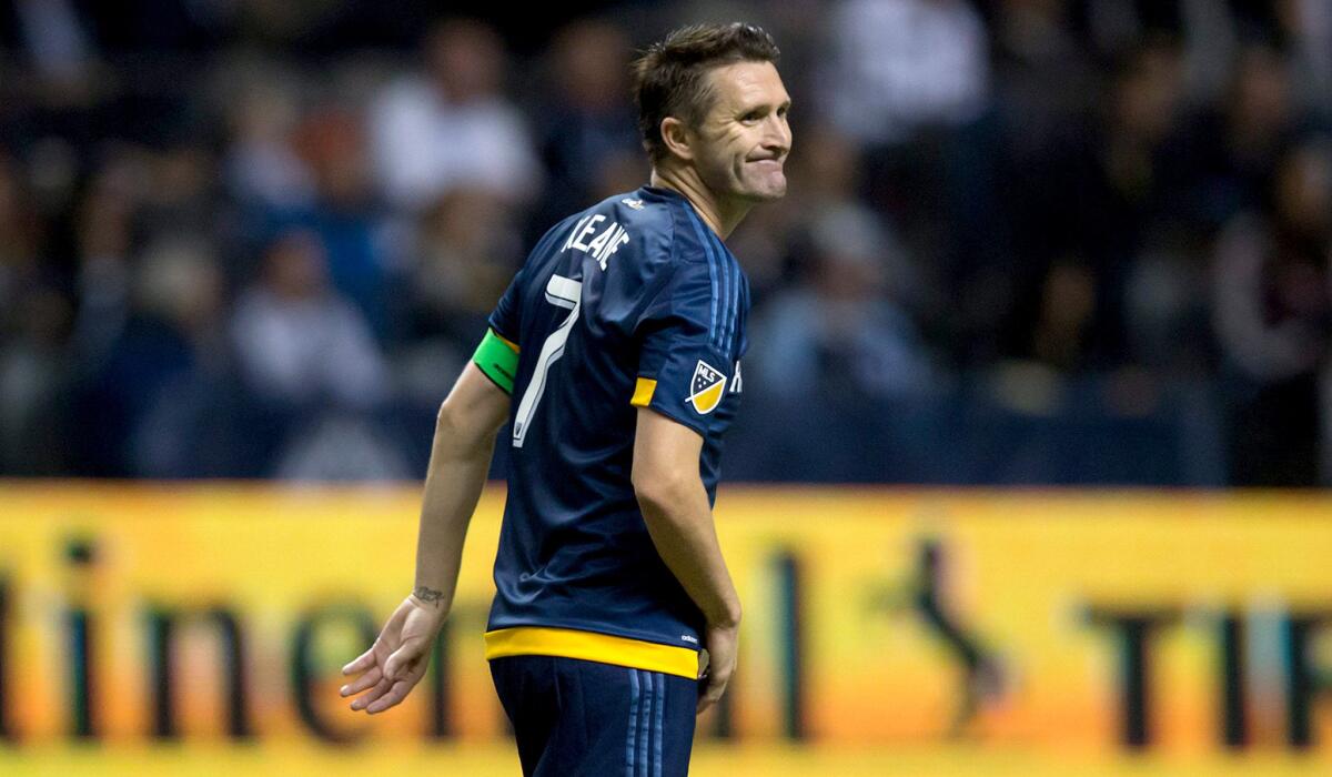 Robbie Keane is expected to be back in the lineup for the Galaxy's game against the Vancouver Whitecaps on Saturday night.