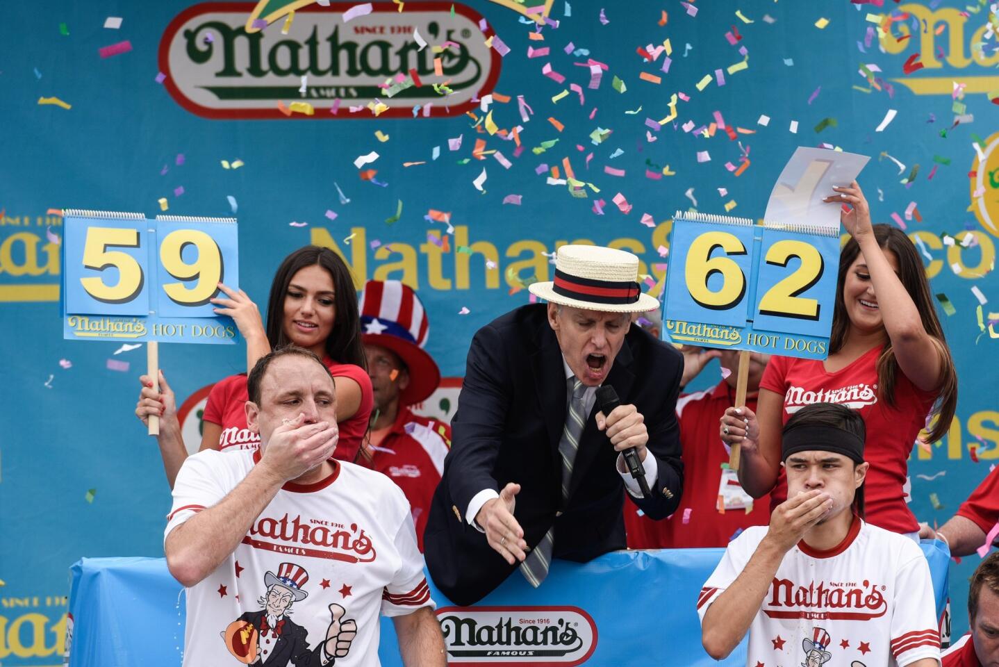 Nathan's Famous Fourth of July international hot dog-eating contest