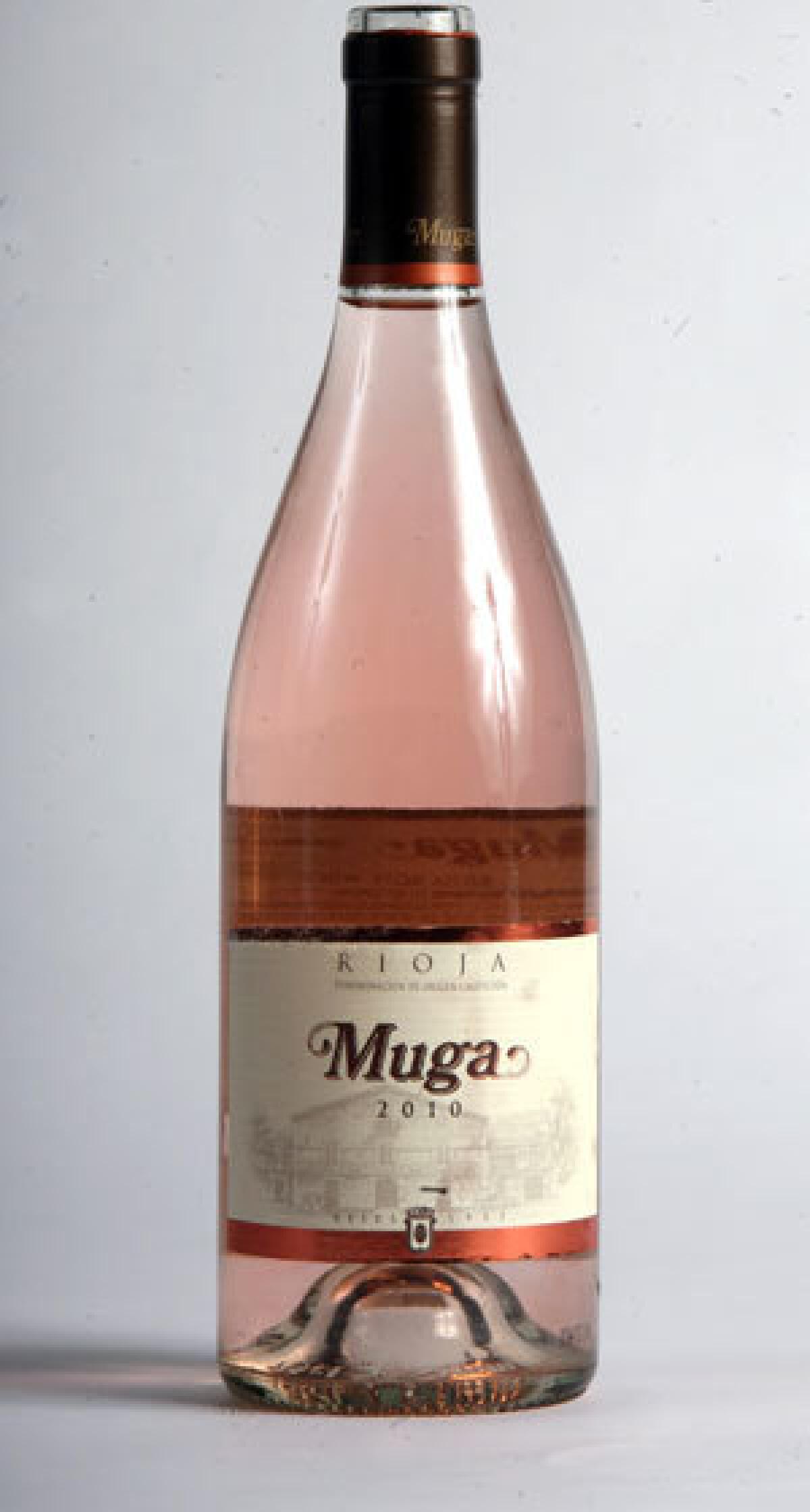 Rioja Rose wine 2010 by MUGA.