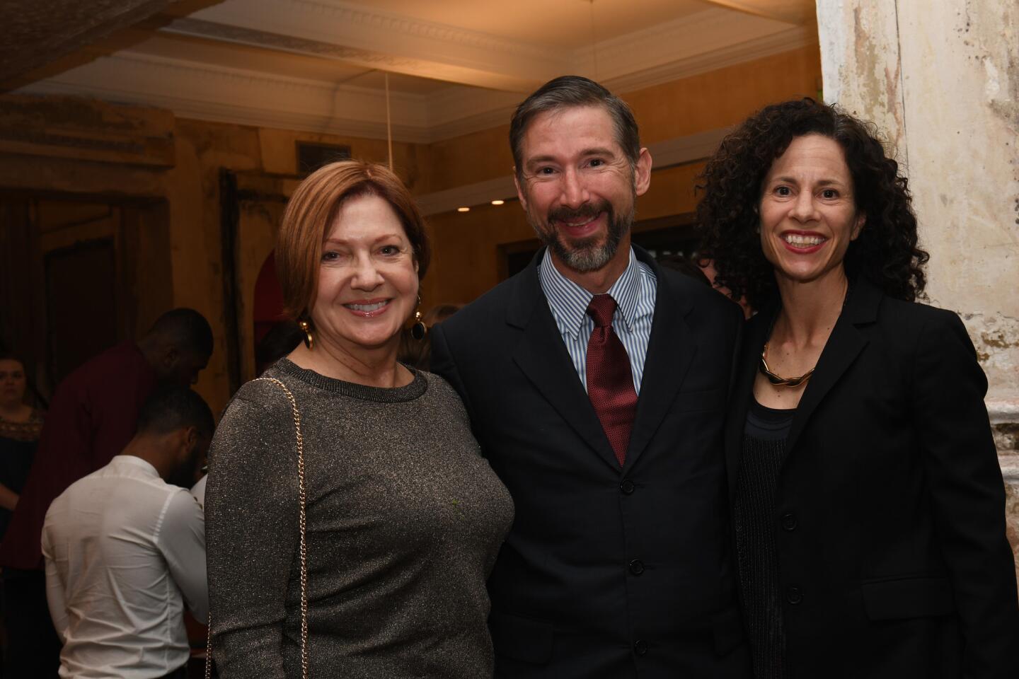 Suzan Garabedian, John Tis and Adrienne Peres attended Maryland Film Festival's Director's Cut: A Celebration of Jed Dietz at The Stavros Niarchos Foundation Parkway Theatre.