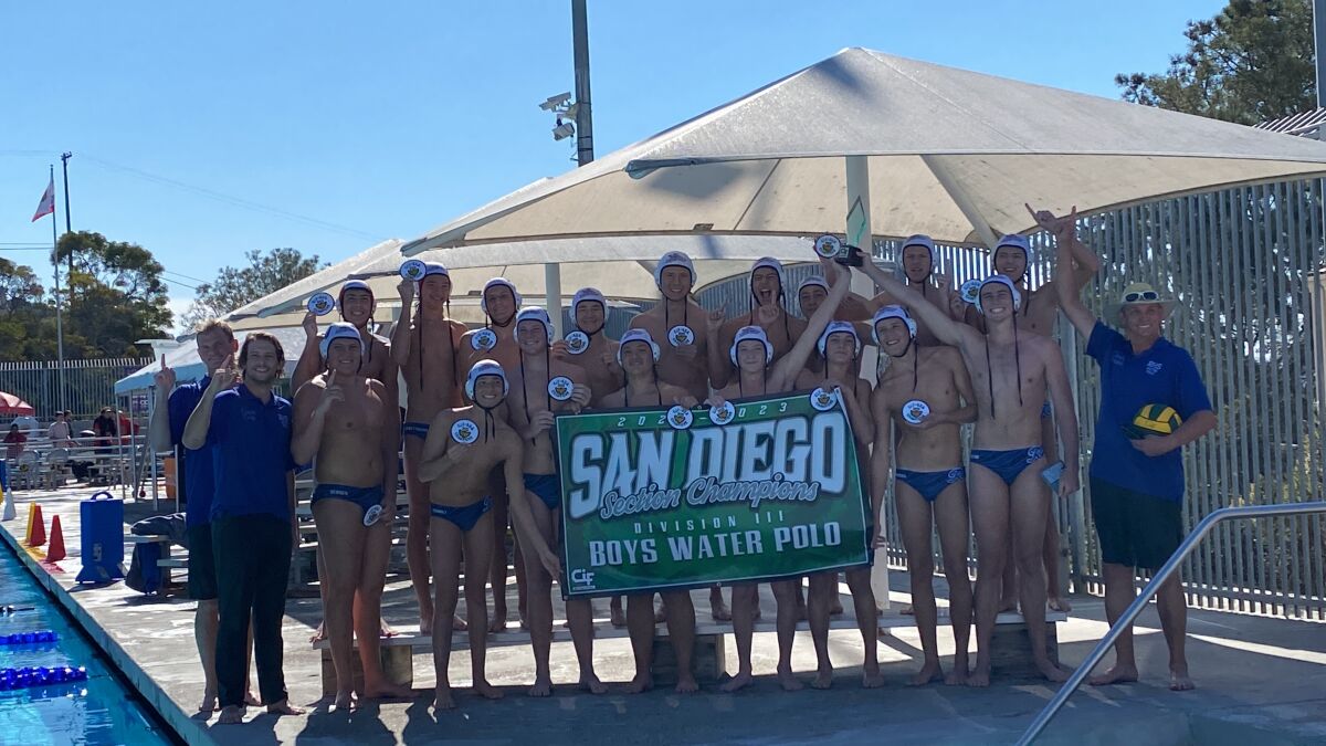 The Bulldogs water polo team won their second CIF title in three seasons on Saturday by beating Santa Fe Christian 13 to 6.