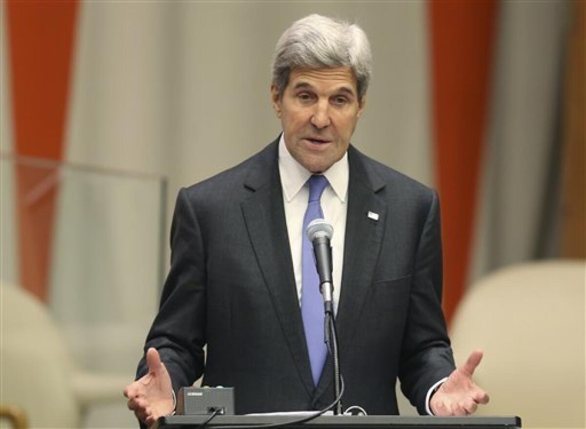 El secretario de Estado de Estados Unidos, John Kerry, interviene en la cumbre de Naciones Unidas sobre Refugiados y Migrantes, en la sede de la ONU, el 19 de septiembre de 2016, el multimillonario, Soros invertirá una fuerte suma para ayudarlos.