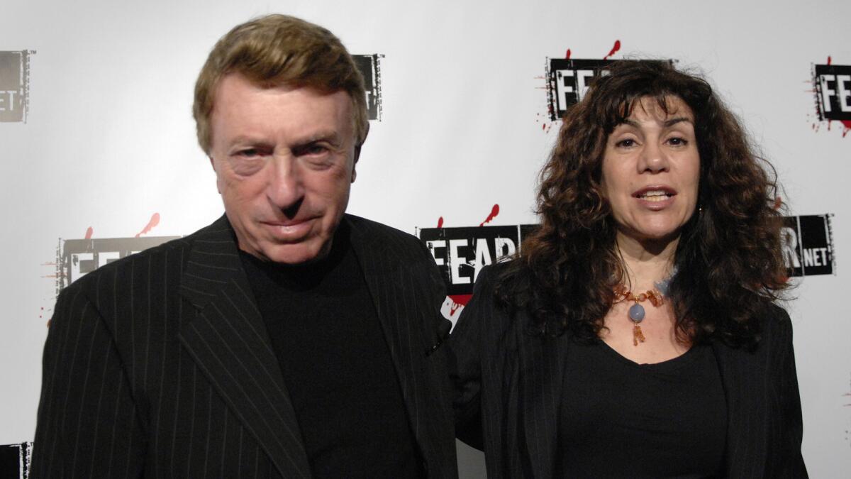 Filmmaker Larry Cohen and his wife, Cynthia Cohen