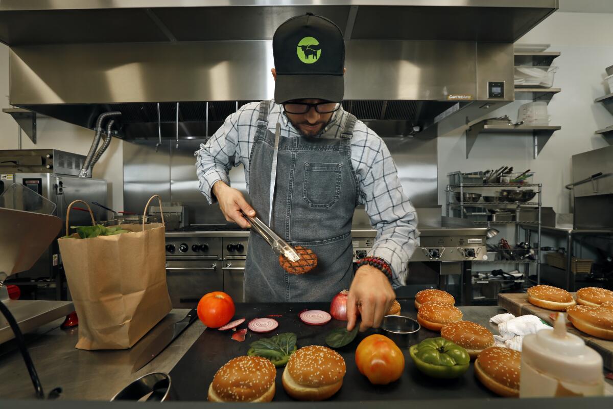 Beyond Meat executive chef Chris Sanchez