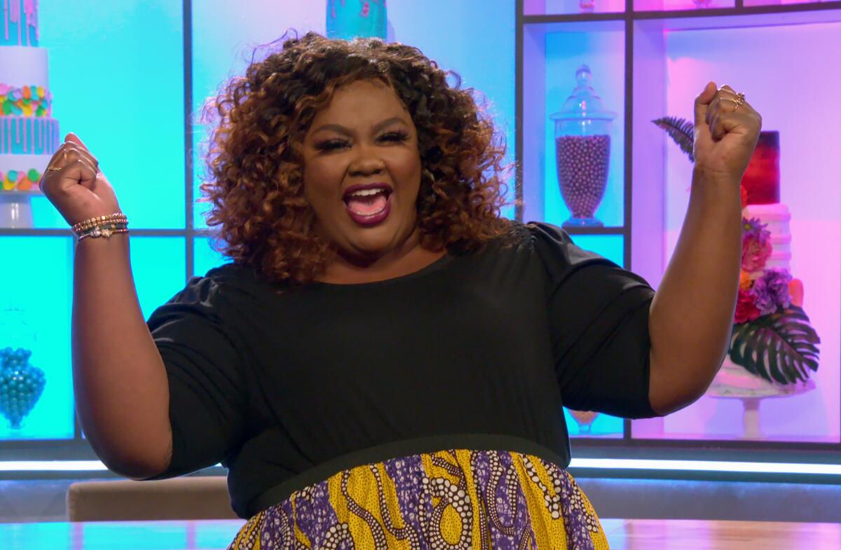 Nicole Byer, host of the baking competition show "Nailed It!"