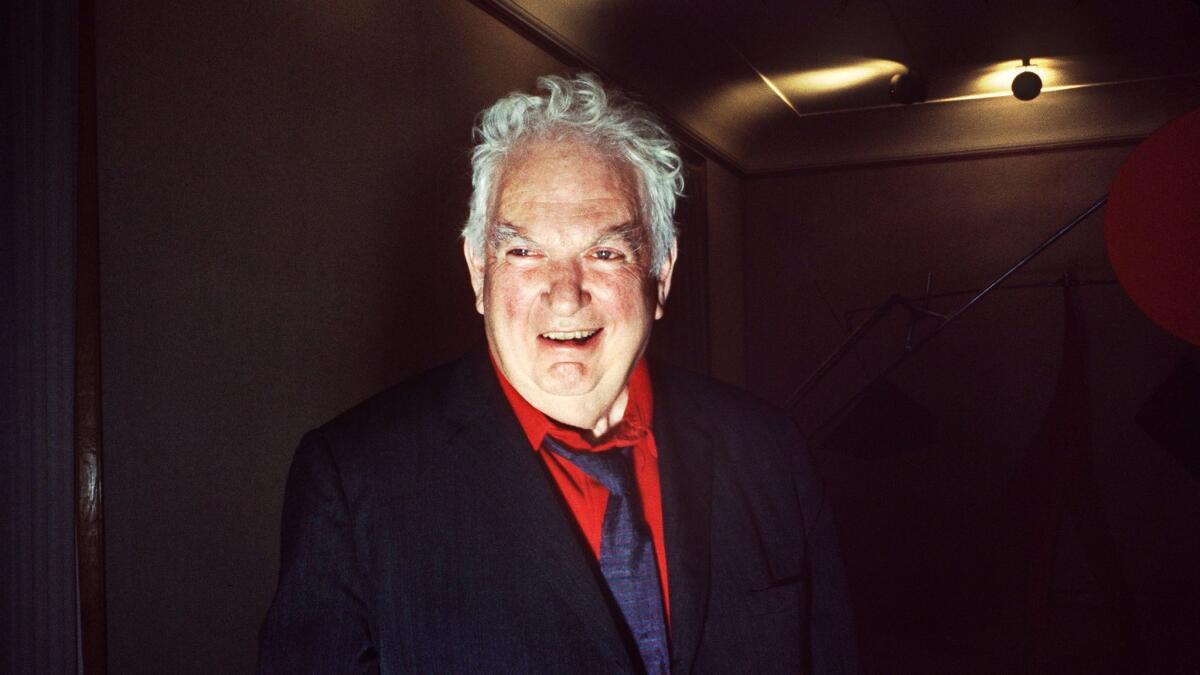U.S. painter and sculptor Alexander Calder in October 1968 during a preview at a Paris art gallery. He is known for the movement, both real and implied, of his works. The Denver Botanic Gardens has an exhibit of some of his works through Sept. 24.