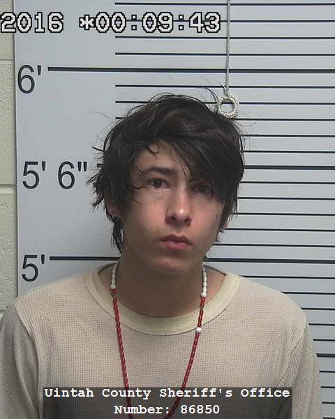 This photo released by the Uintah County Sheriff's Office shows Josiah RonDeau. Authorities allege four men sexually assaulted a 9-year-old girl at a Utah home while her mother was in the garage smoking meth.