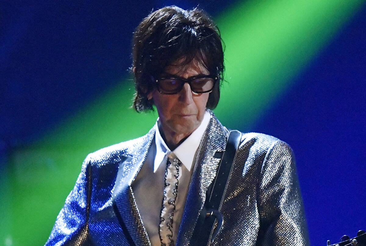 Ric Ocasek of the Cars has died