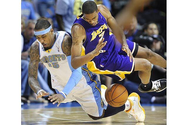Nuggets 120 Lakers 101