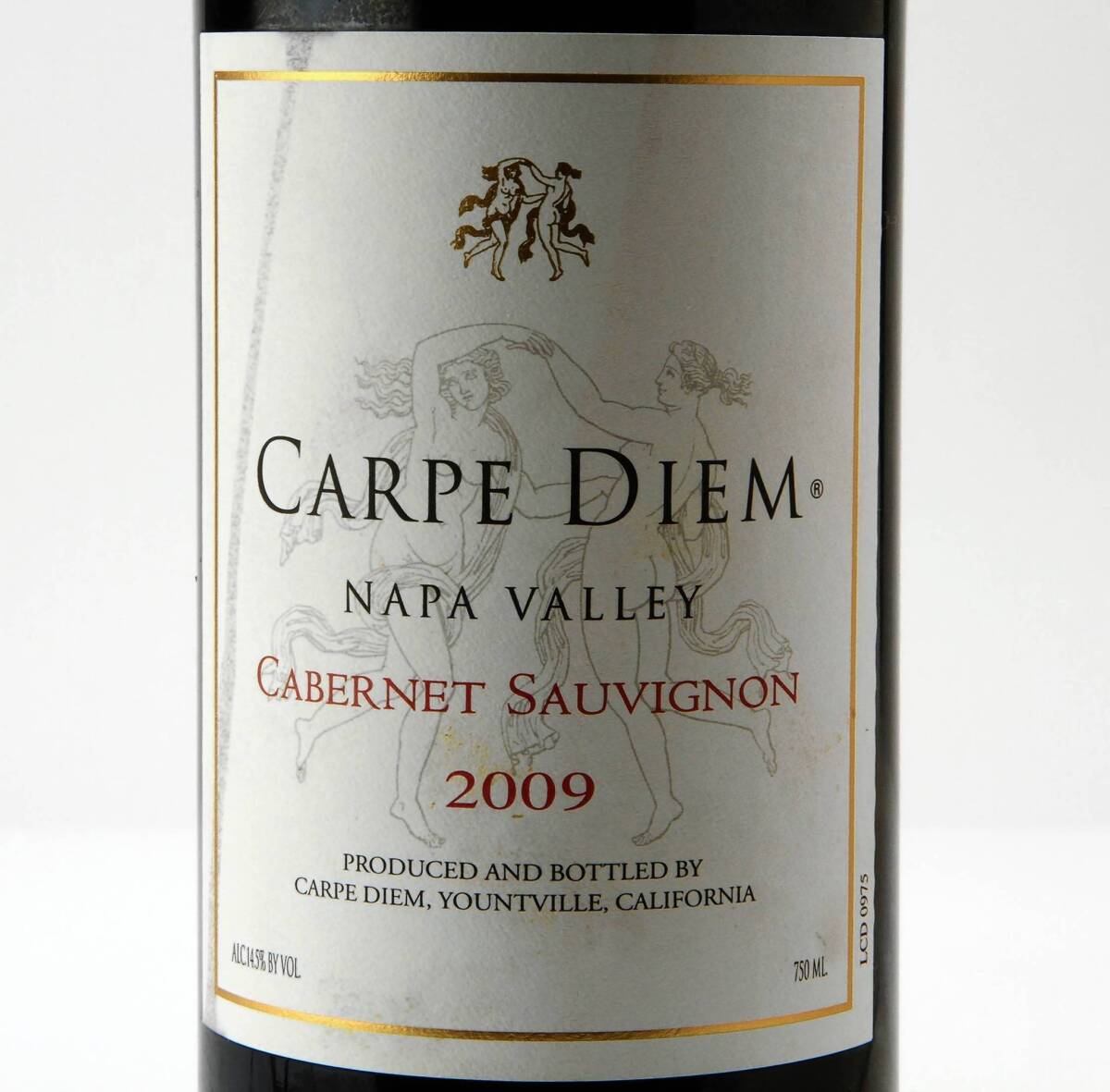 2009 Carpe Diem Cabernet Sauvignon.