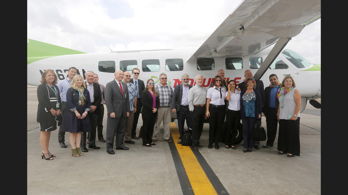 Photo Gallery: Mokulele Airlines now serving the Hollywood Burbank Airport from Santa Maria