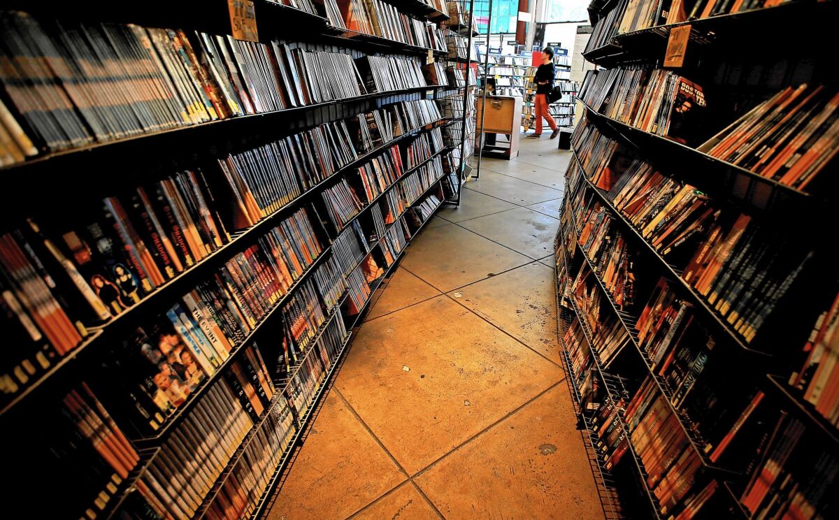 Vidiots, a 30-year-old movie rental store in Santa Monica, is closing in April after years of struggling to survive the onslaught of Internet rentals, streaming services and online piracy.