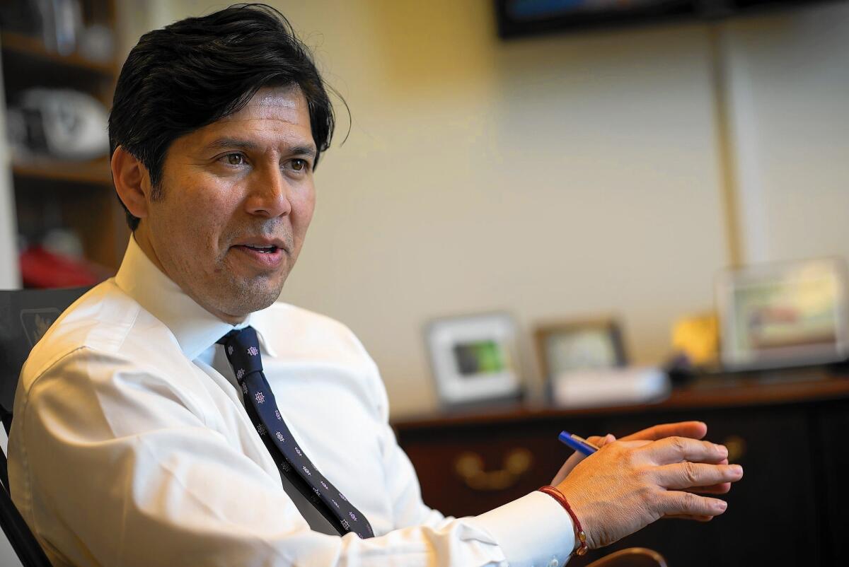 “Reports that [foster] children are being prescribed powerful, mind-numbing drugs at over three times the rate for all adolescents are very troubling,” says state Sen. Kevin de Leon.