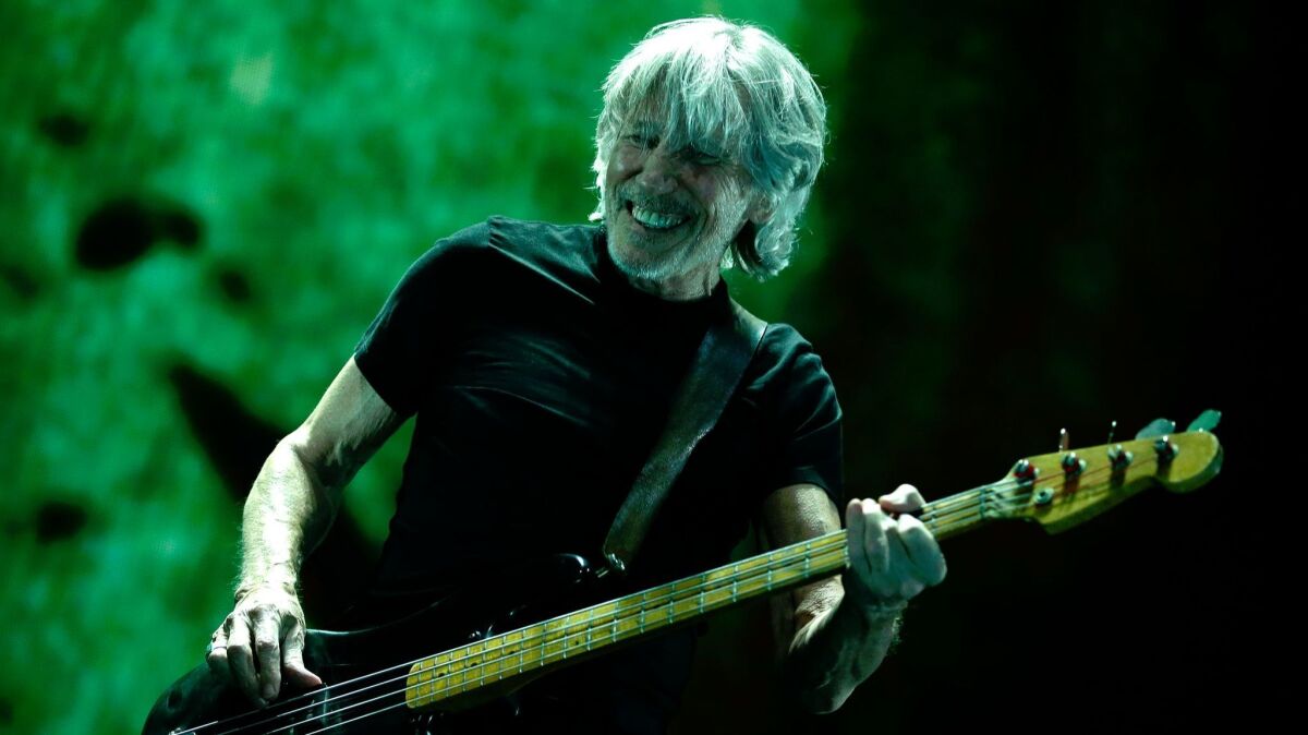Roger Waters performs the first of three nights at Staples Center on Tuesday.
