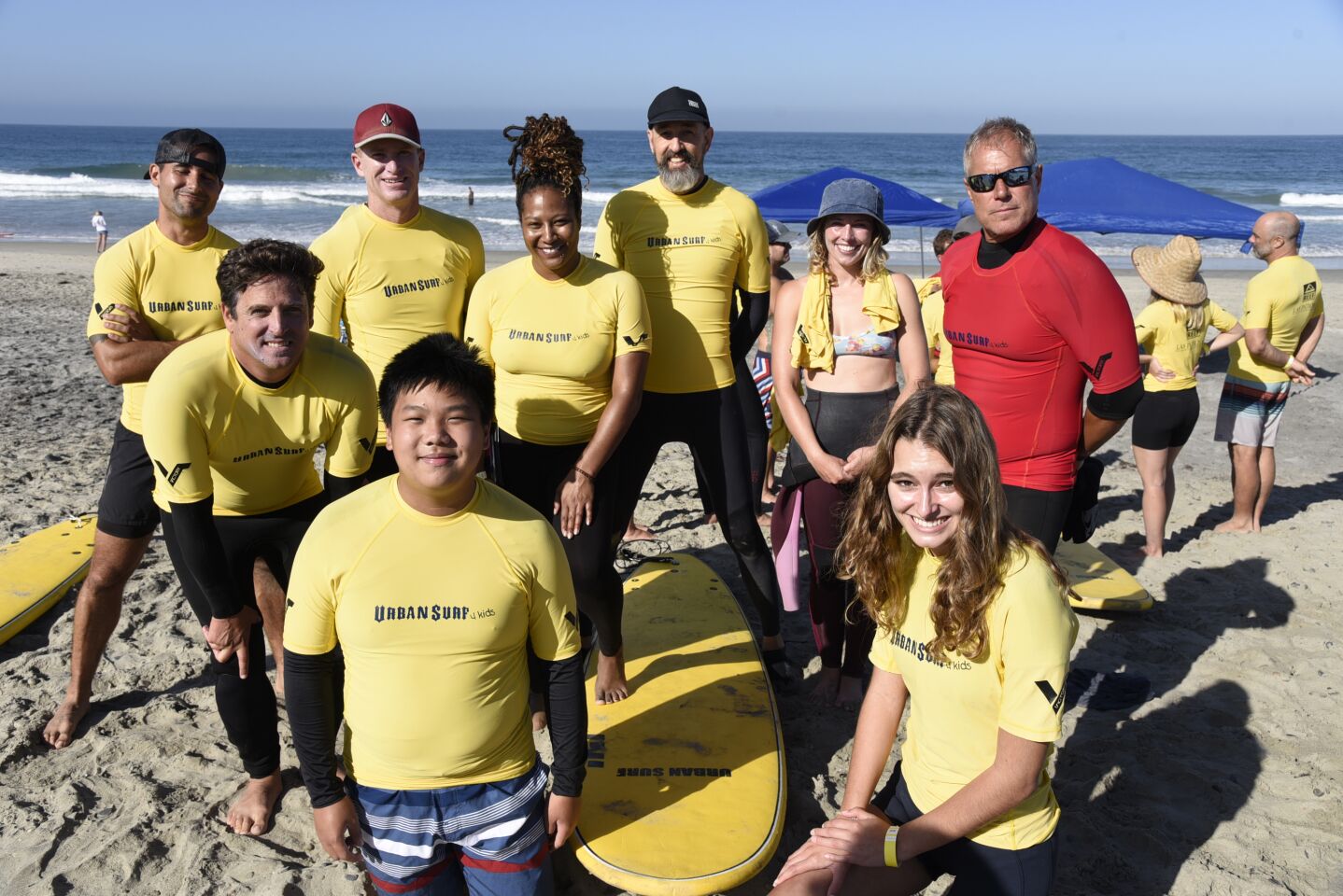 Surf volunteers
