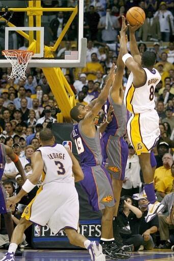 30. Kobe Bryant vs. Phoenix Suns, Game 4 first round, April 30, 2006.
