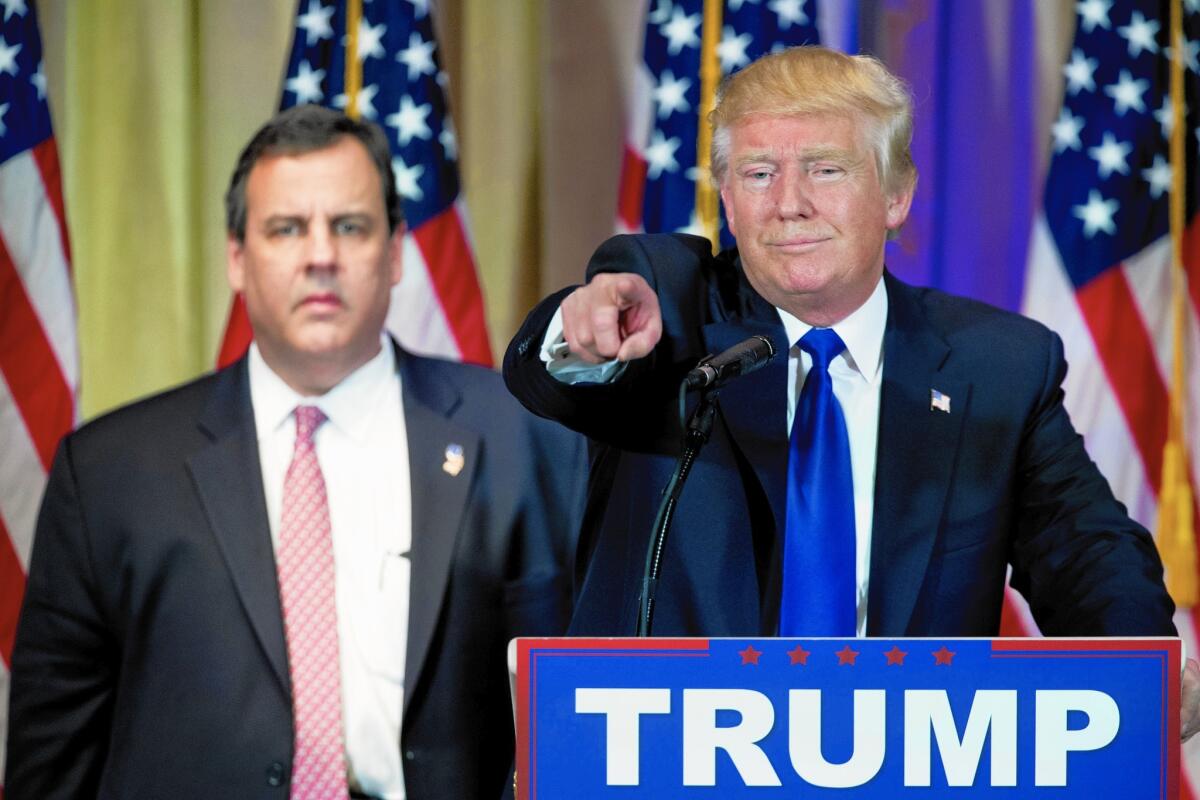 “No, I wasn’t sitting up there thinking, ‘Oh, my God, what have I done,’” Chris Christie said of his Super Tuesday appearance with Donald Trump.