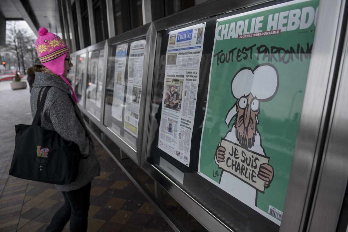 French satirical newspaper Charlie Hebdo is set to receive a PEN award on Tuesday.