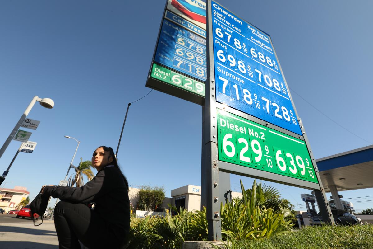 Gas prices are on the rise again in Los Angeles.