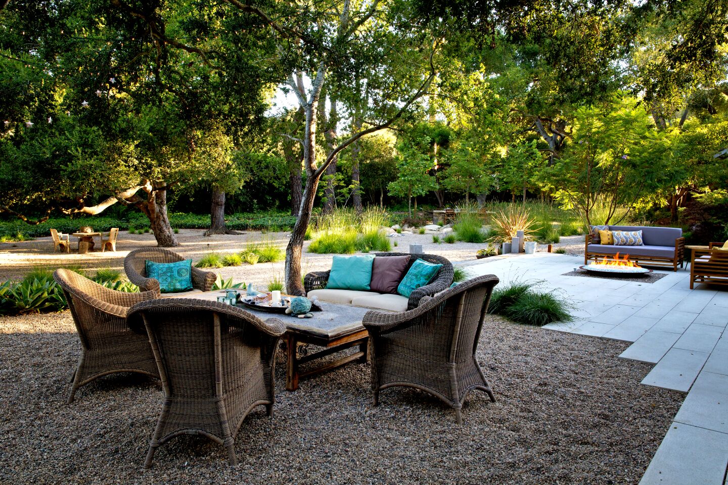 Landscape designer Margie Grace takes her cues from the Earth itself. After spearheading Grace Design and Associates for more than three decades, and curating 350-plus gardens, Grace conceived Sycamore Canyon, a verdant, 0.86-acre terraced garden landscape. With its whimsical, low-water, low-maintenance, fire-resistant design, it garnered her Designer of the Year in 2018 from the International Assn. of Professional Landscape Designers. It also happens to be her home.