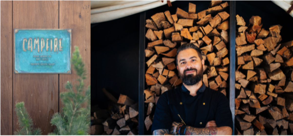 Andrew Santana is now the co-executive chef of Campfire.