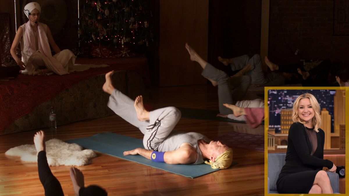 Kate Hudson practices Kundalini Yoga.