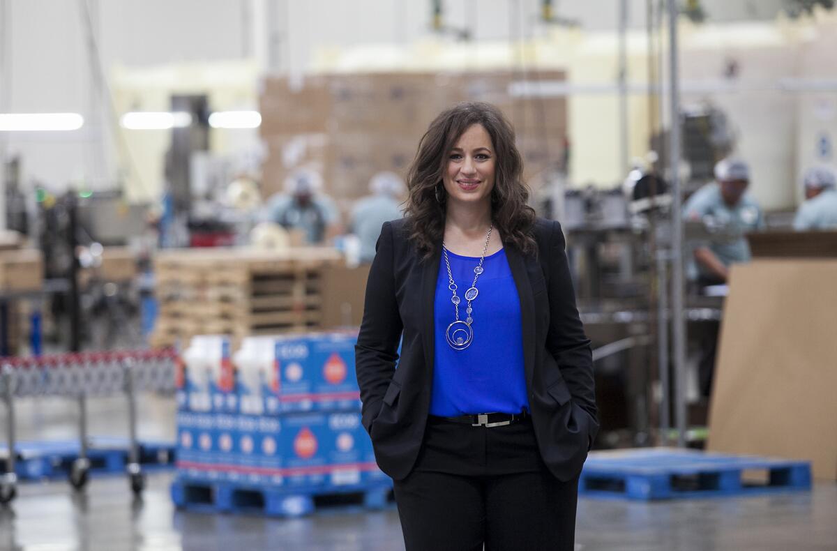 Kelly Vlahakis-Hanks is the CEO of Earth Friendly Products in Cypress.